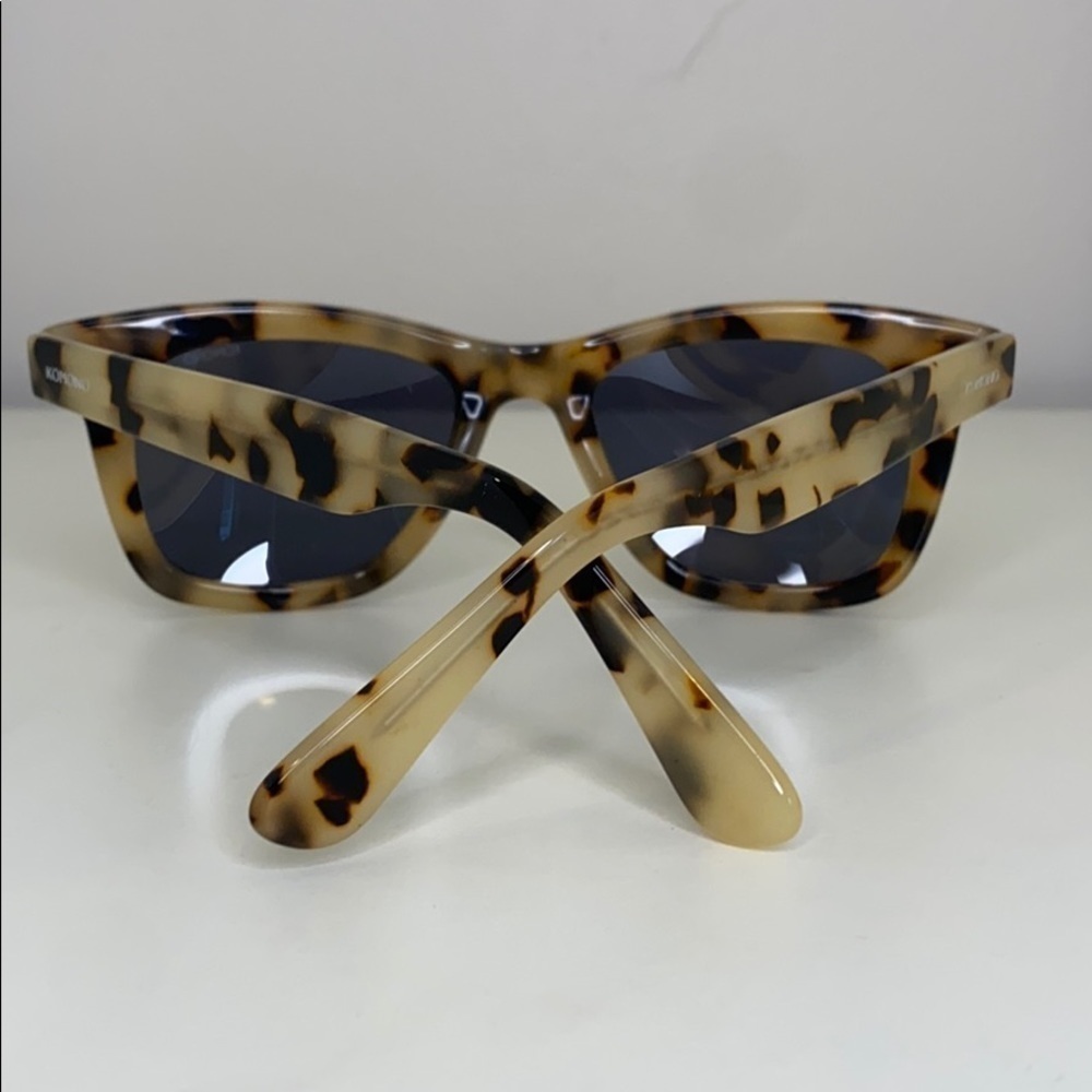 Komono sunglasses Allen Ivory Demi Sunglasses NEW brown Tan tortoise - Picture 9 of 15